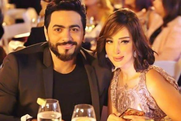 بالصور: قبل تامر حسني..هذا هو الشاب الذي أحبته بسمة بوسيل