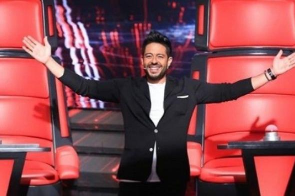 بالفيديو.. هكذا يدعم محمد حماقي فريقه في "THE VOICE"!