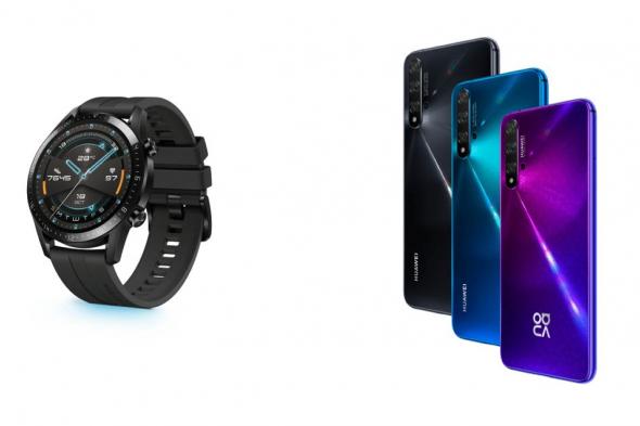 هواوي تفتح باب الطلب المسبق على nova 5T و WATCH GT 2 في الإمارات