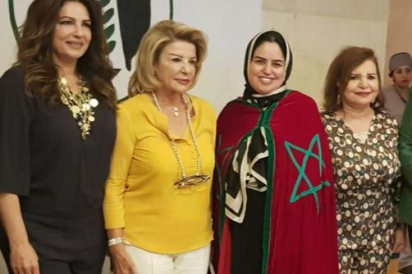 بحضور  فارس الغناء العربي عاصي حلاني تكريم ''الزيانة'' المغربية سعاد عياش