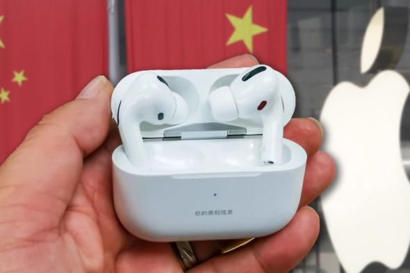 آبل تستنفر مورديها الصينيين لتلبية الطلب على سماعة AirPods Pro