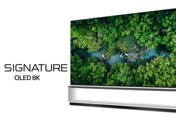 إل جي تعلن عن 8 أجهزة تلفاز بدقة 8K مع شاشات OLED