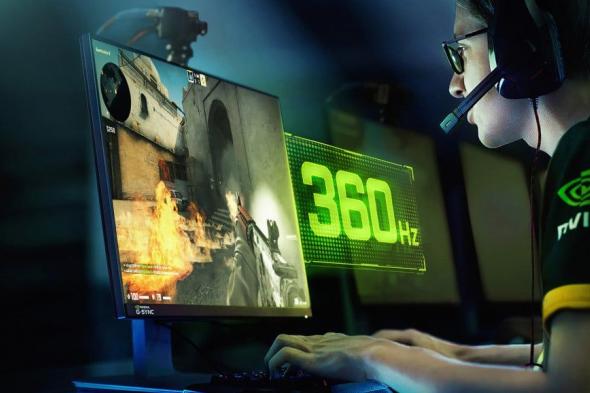 أسوس تعلن عن شاشة ألعاب بمعدل تحديث 360 هرتز