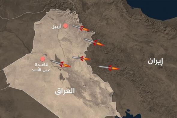 شاهدوا الصور الأولية لآثار الضربة الإيرانية على قاعدة "عين الأسد" 
#lebanon24 
 via @Lebanon24