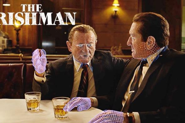 فيلم The Irishman.. كيف اُستخدم الذكاء الاصطناعي لتصغير أعمار الممثلين؟