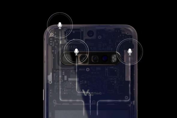 هاتف LG V60 ThinQ مزود بأربع كاميرات خلفية