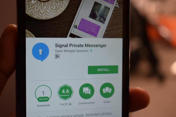 تطبيق التراسل الأكثر أمانًا Signal يستعد لمنافسة واتساب