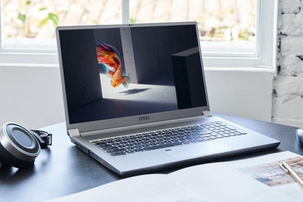 MSI تكشف عن أول حاسب محمول في العالم بشاشة Mini LED