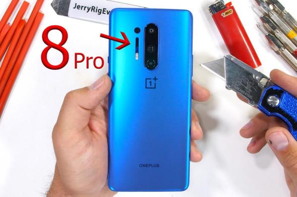 شاهد اختبار المتانة لأحدث هواتف ون بلس OnePlus 8 Pro