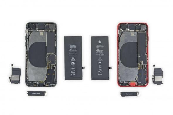 بعض أجزاء iPhone SE قابلة للاستبدال بأجزاء iPhone 8
