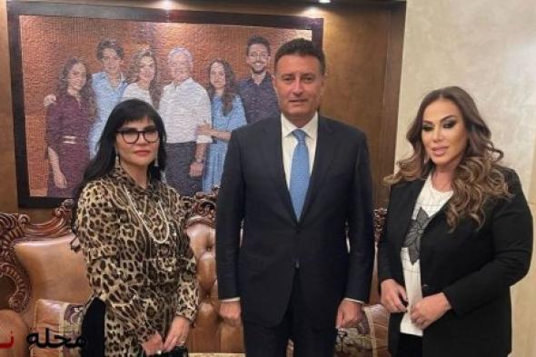 مؤسسة السوسن العالمية تزور سعادة السيد أحمد الصفدي