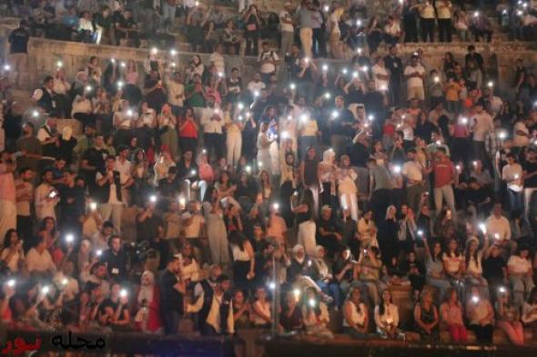 جوزيف عطية وملحم زين في ليلة لبنانية في مهرجان جرش